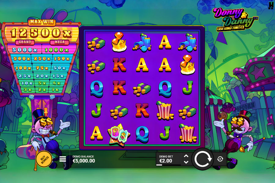 demo play of donny and danny slot on stake